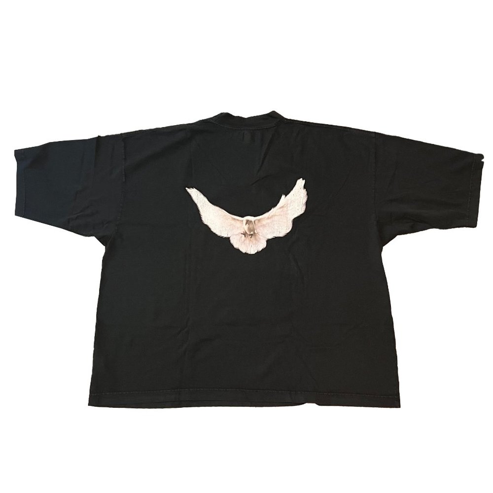 NWT Yeezy Gap Balenciaga XL 3/4 Sleeve White Dove Crewneck T-shirt